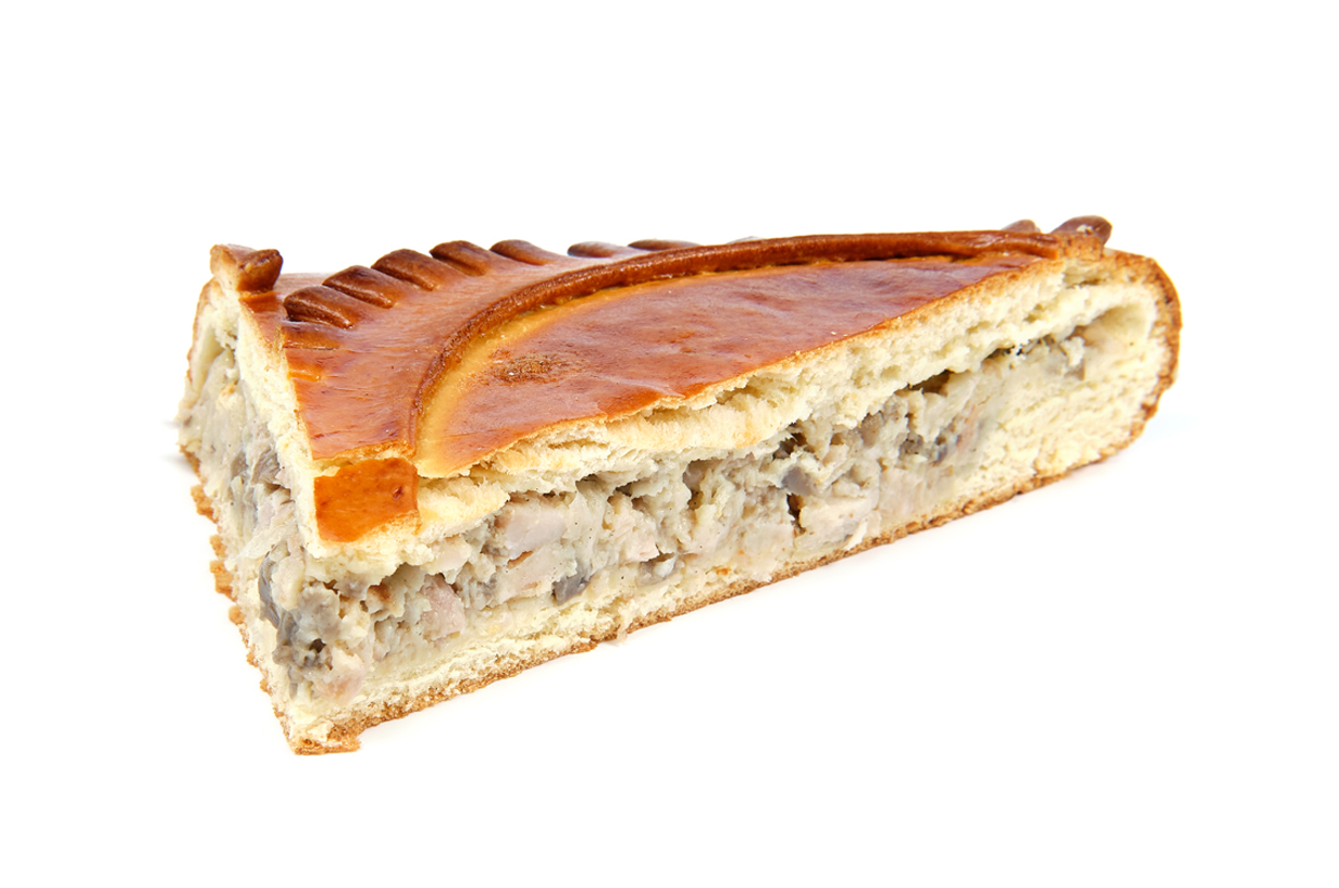 Заказать Пирог с курицей и грибами 1300 гр. в СПб цена в Лавка Пекаря