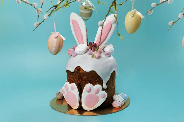 Кулич "Зайчик Пасхальный" Лавка Пекаря в СПб 2