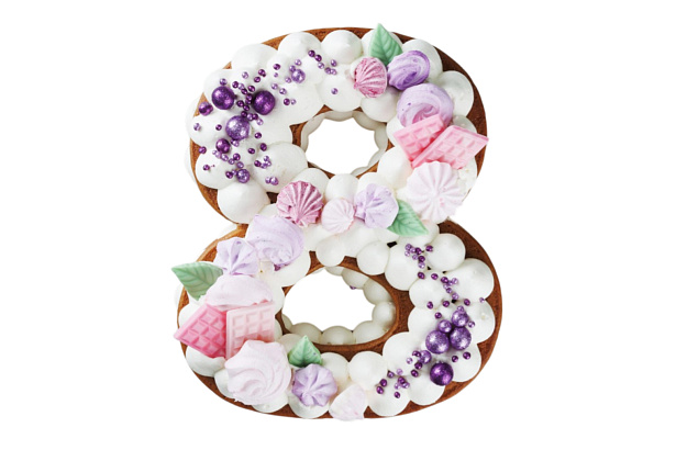 Медовик "8 марта" Лавка Пекаря в СПб 1