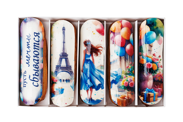 Набор Эклеров 5 шт Авторская Коллекция Лавка Пекаря в СПб 1