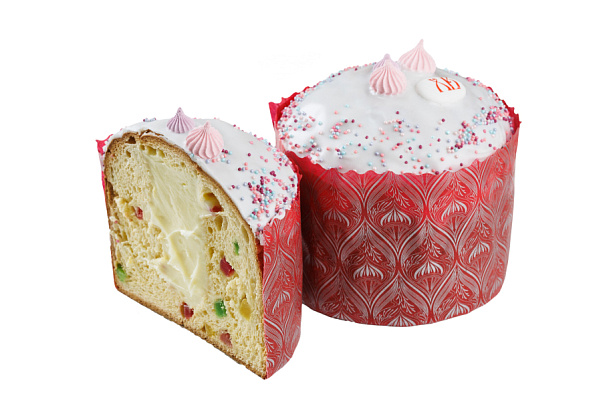 Кулич с ванильной начинкой и цукатами Лавка Пекаря в СПб 3