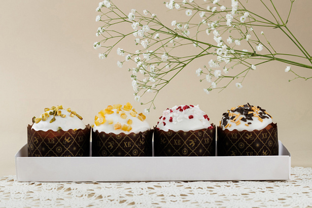 Набор маффинов "Праздничное ассорти" Лавка Пекаря в СПб 1