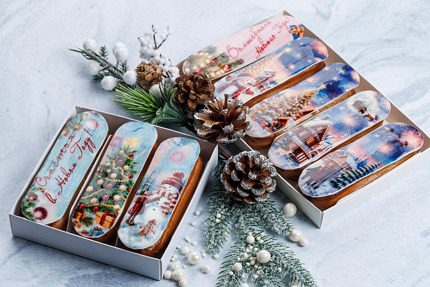 Набор Эклеров 3 шт Авторская Коллекция Лавка Пекаря в СПб 3