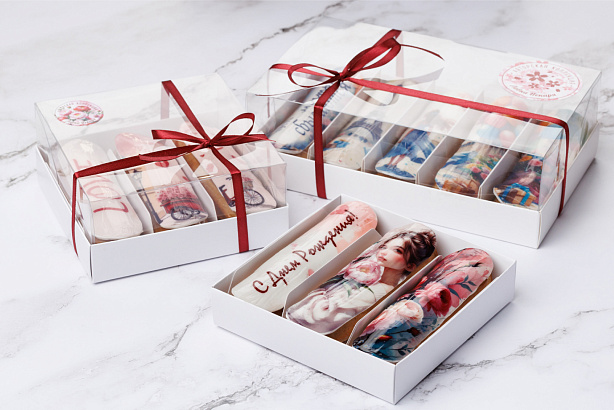 Набор Эклеров 3 шт Авторская Коллекция Лавка Пекаря в СПб 4