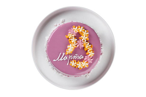 Бенто-Торт Лесные ягоды в сливках 300г Лавка Пекаря в СПб 1